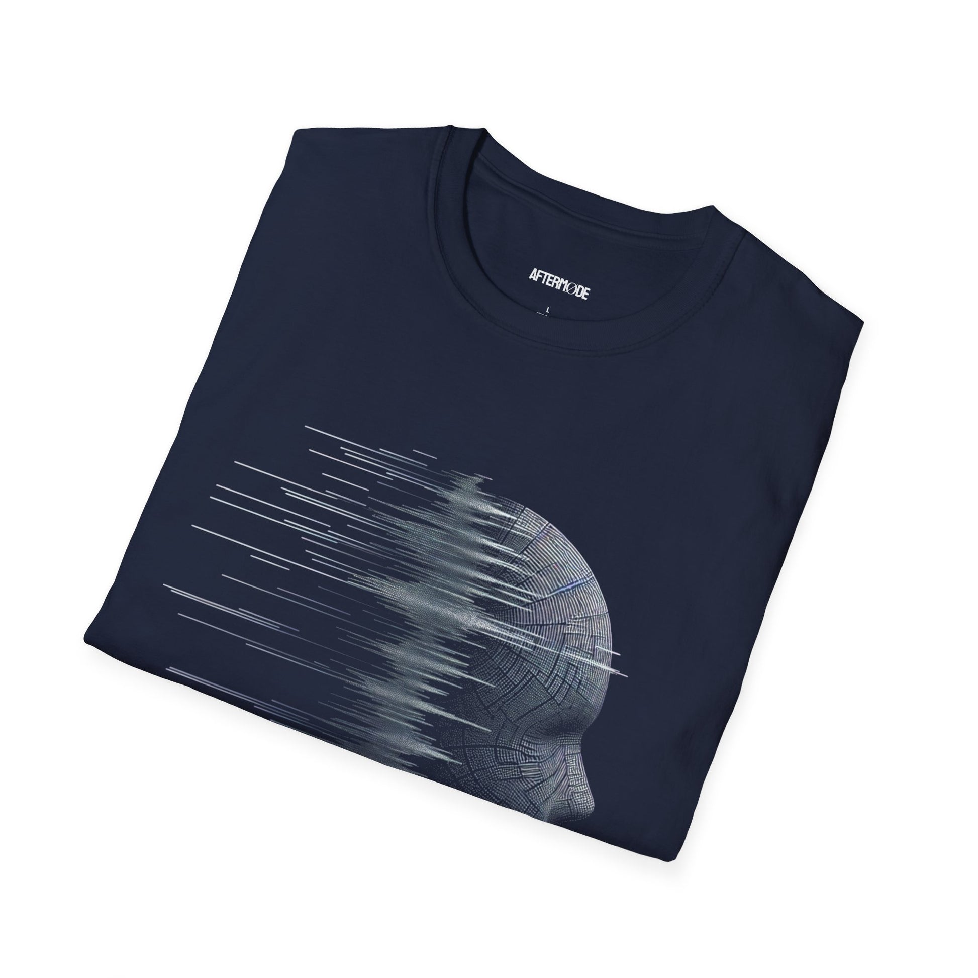 Artistic Unisex T-Shirt with Abstract Head Design, Casual Wear, Gift for Art Lovers, Unique Fashion, Trendy Graphic Tee