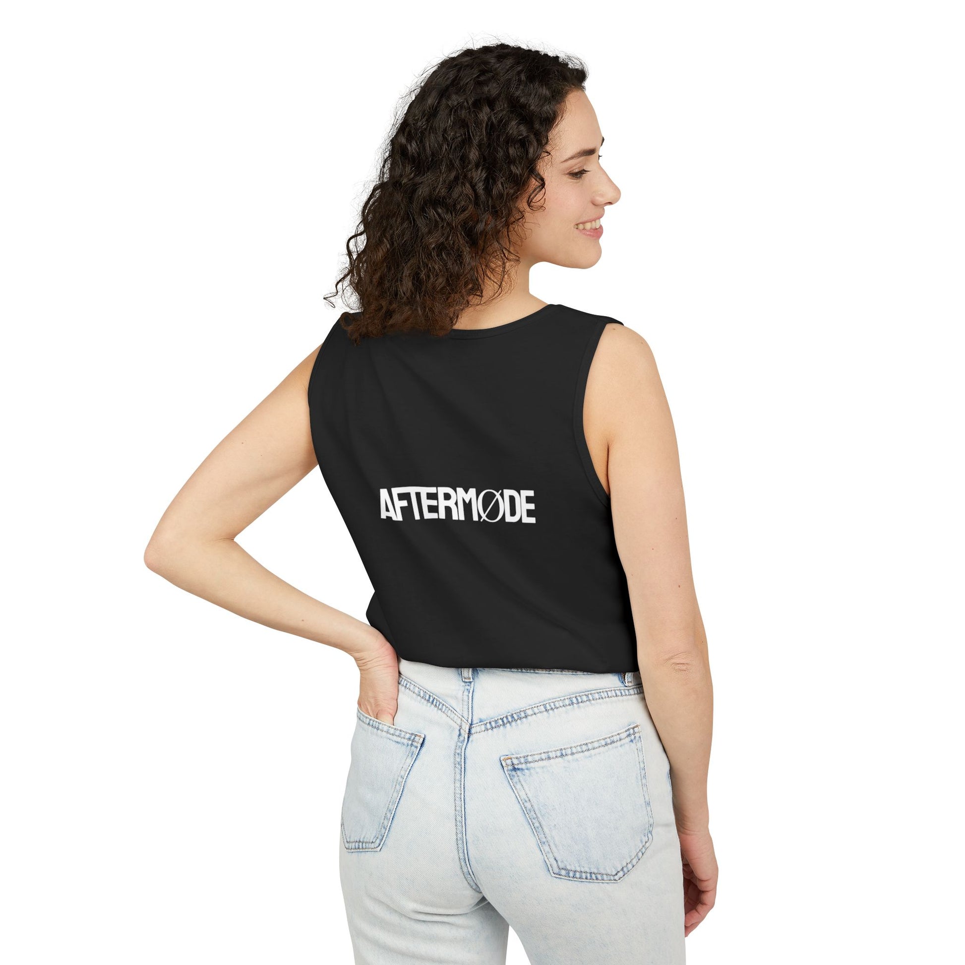 Chic Graphic Tank Top, Summer Style Tee, Casual Wear, Anime Lover Gift, Trendy Beachwear, Relaxed Fit Top