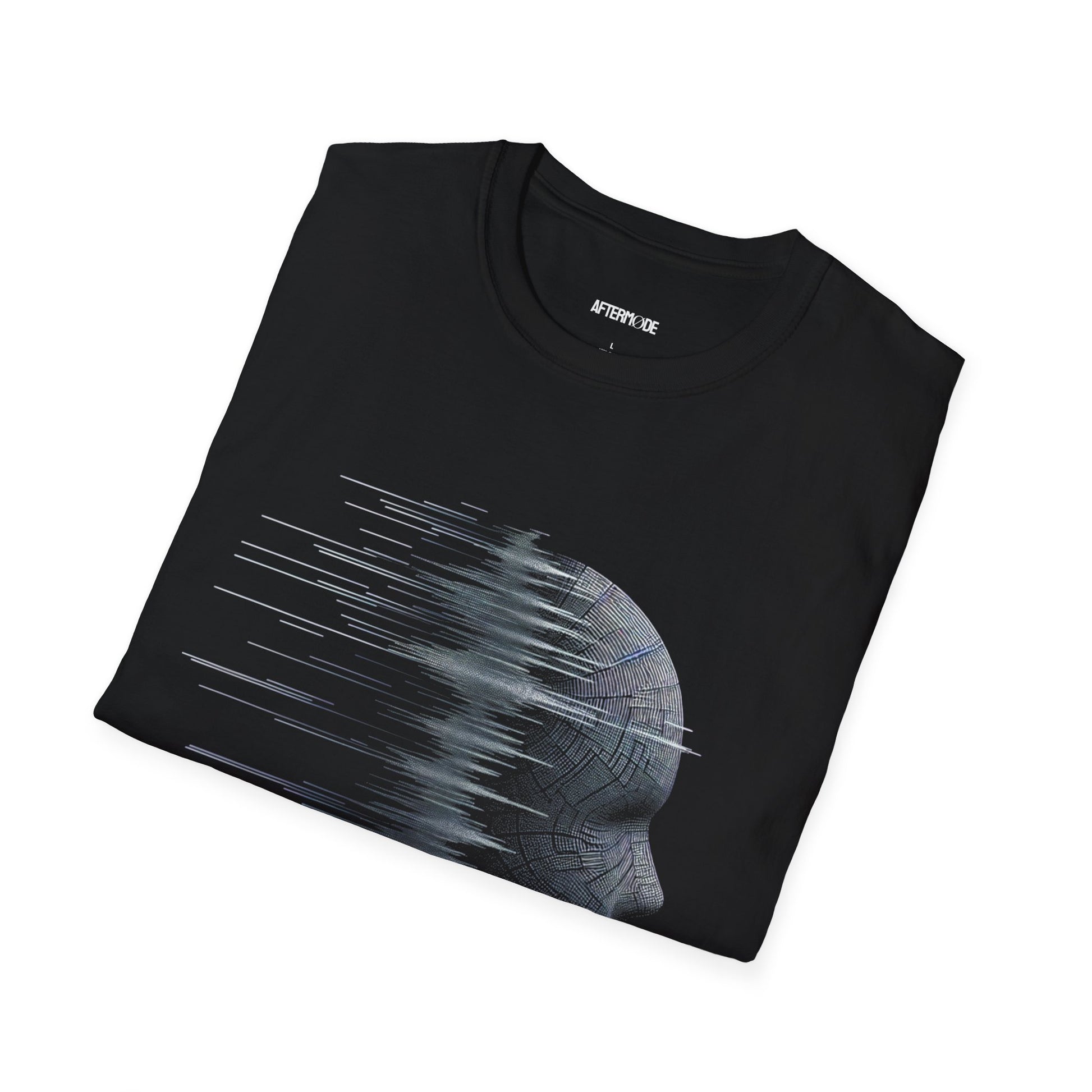 Artistic Unisex T-Shirt with Abstract Head Design, Casual Wear, Gift for Art Lovers, Unique Fashion, Trendy Graphic Tee