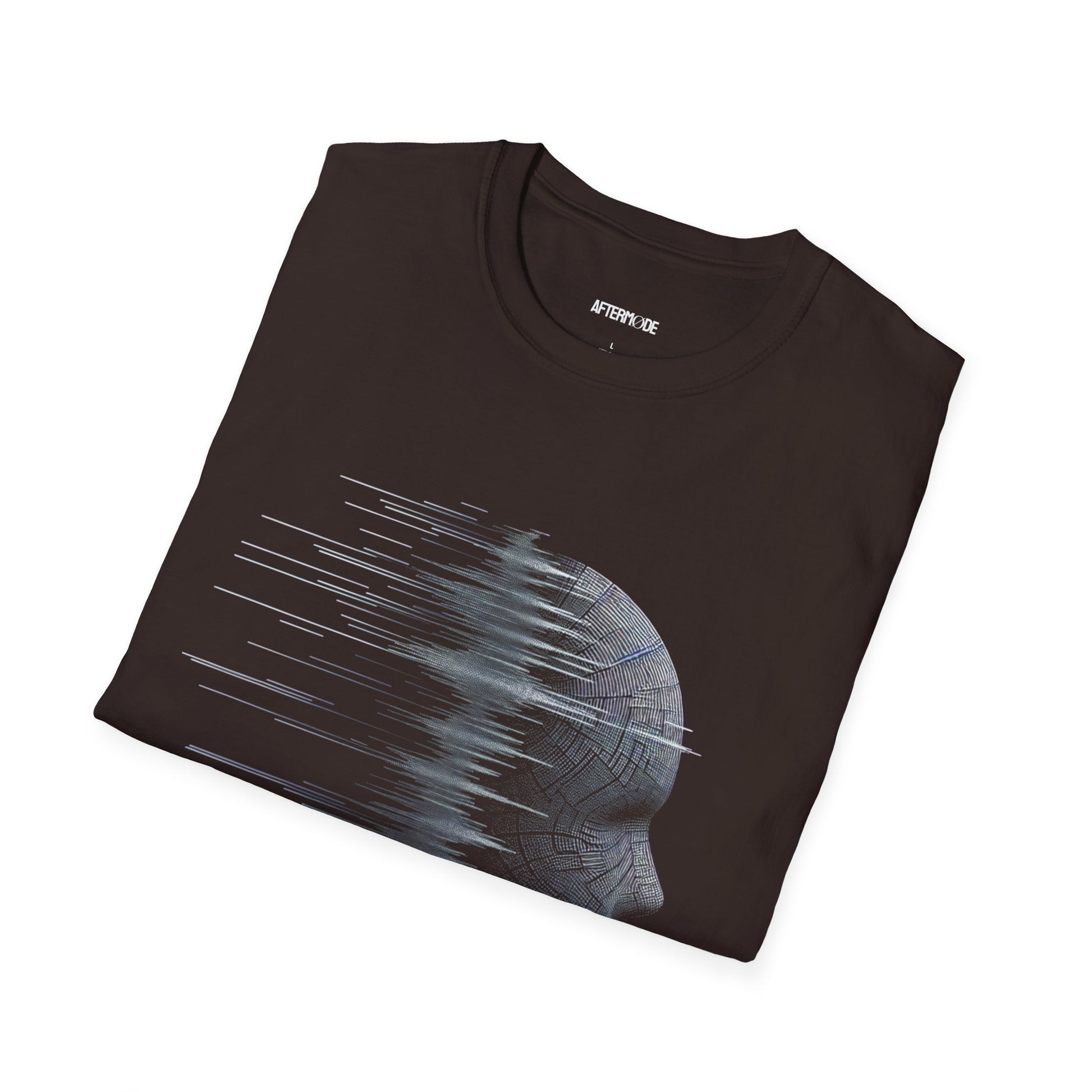 Artistic Unisex T-Shirt with Abstract Head Design, Casual Wear, Gift for Art Lovers, Unique Fashion, Trendy Graphic Tee