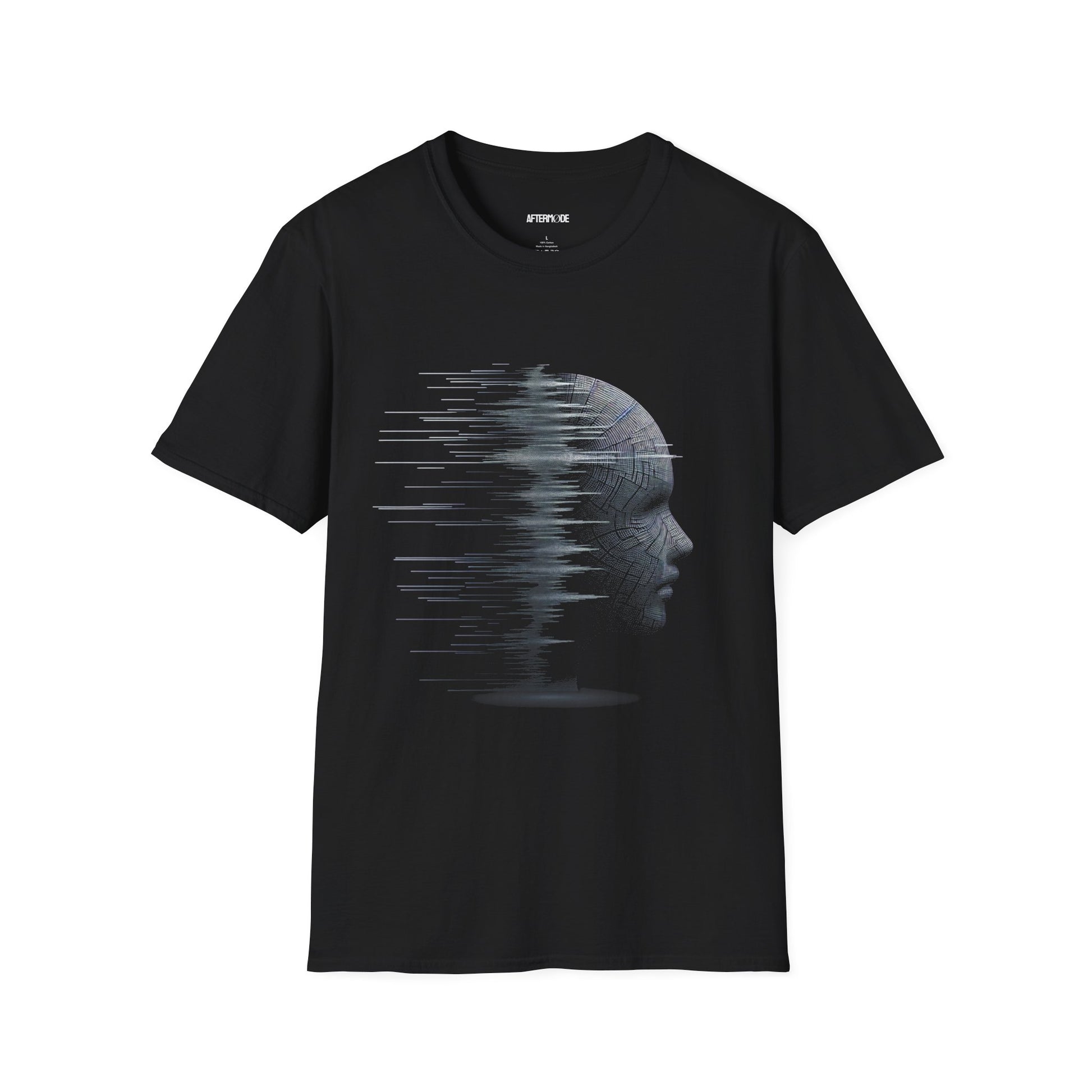 Artistic Unisex T-Shirt with Abstract Head Design, Casual Wear, Gift for Art Lovers, Unique Fashion, Trendy Graphic Tee