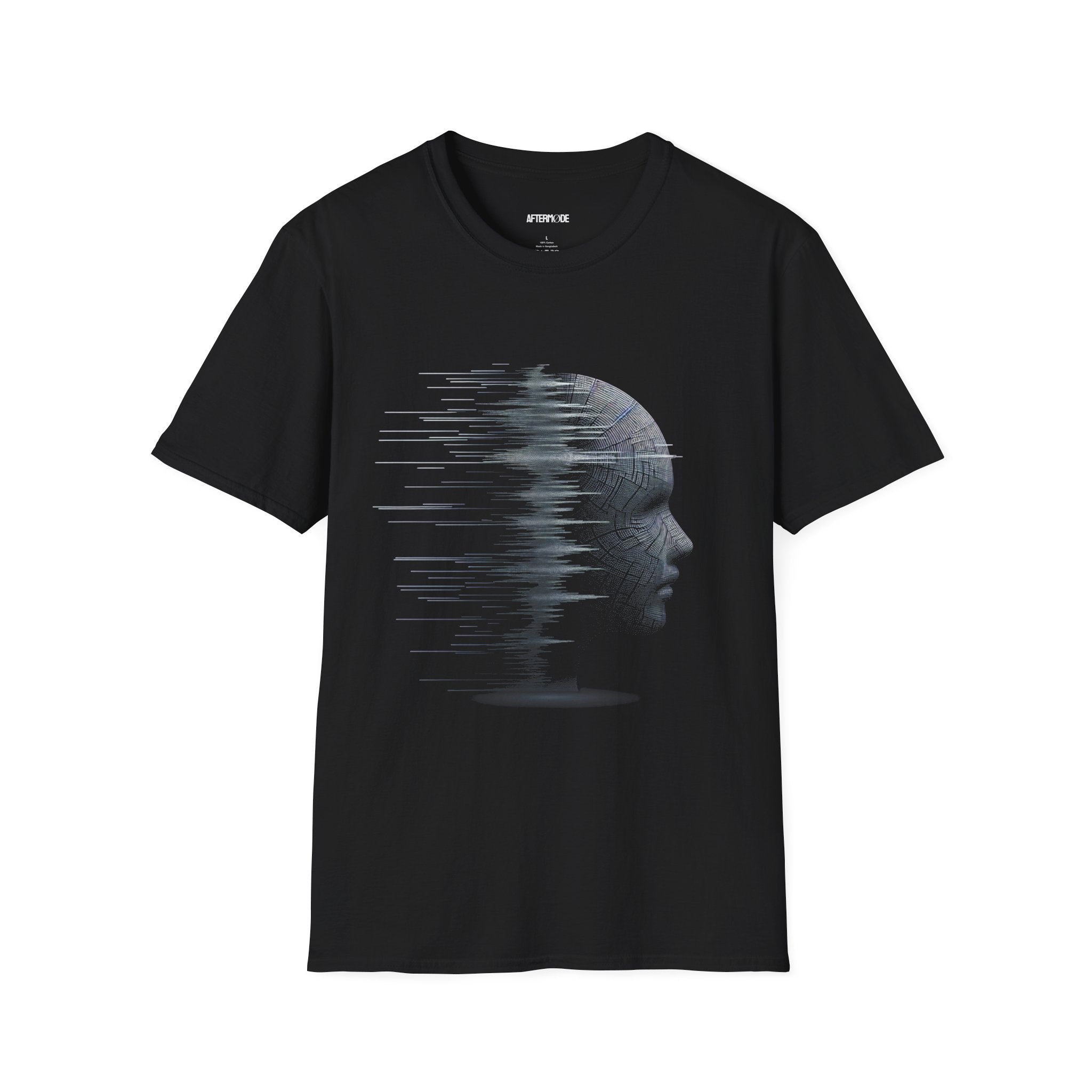 Artistic Unisex T-Shirt with Abstract Head Design, Casual Wear, Gift for Art Lovers, Unique Fashion, Trendy Graphic Tee