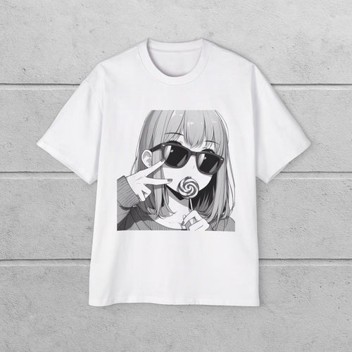 Chic Graphic Oversized Tee | Trendy Streetwear | Anime-inspired Gift | Cool Summer Top | Casual Unisex Fashion | Best Quality