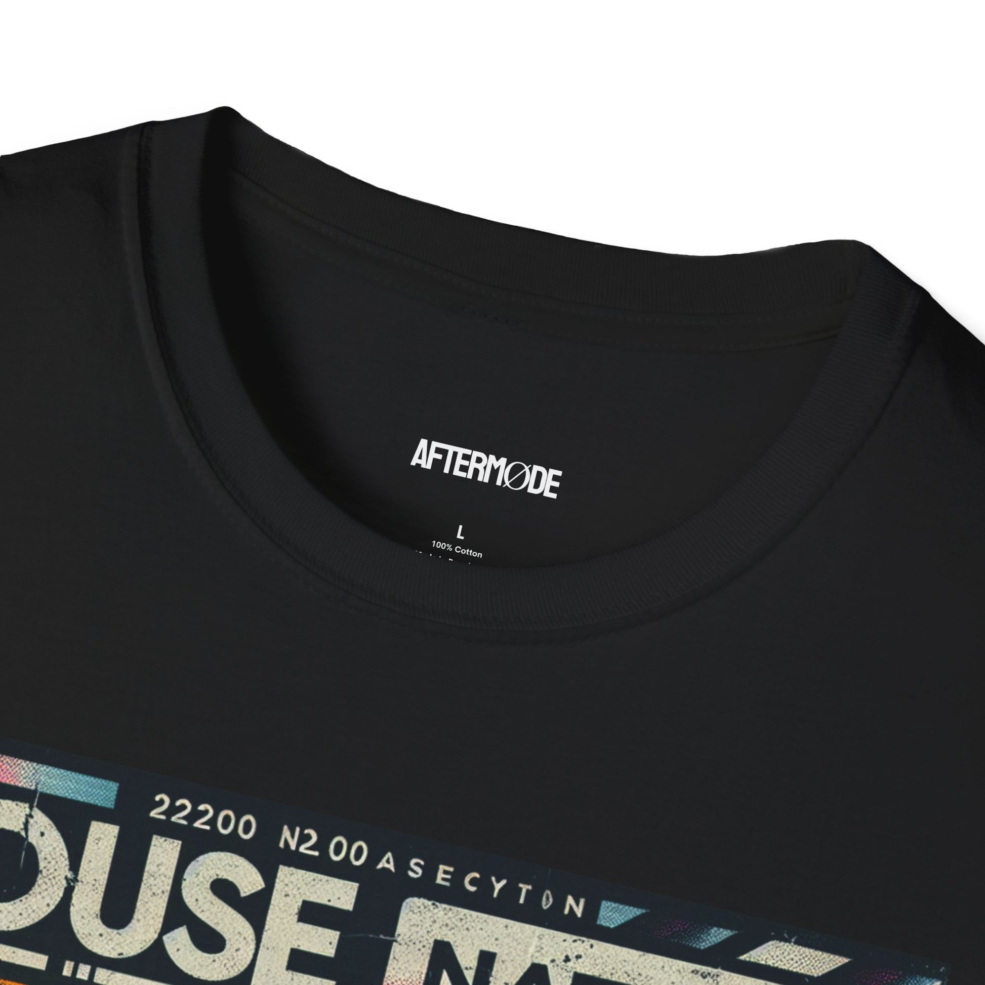 Retro Music Vibe T-Shirt, I House Nation Graphic Tee, Unisex Softstyle Shirt for Music Lovers, Festival Wear, Vintage Style Unisex Tee