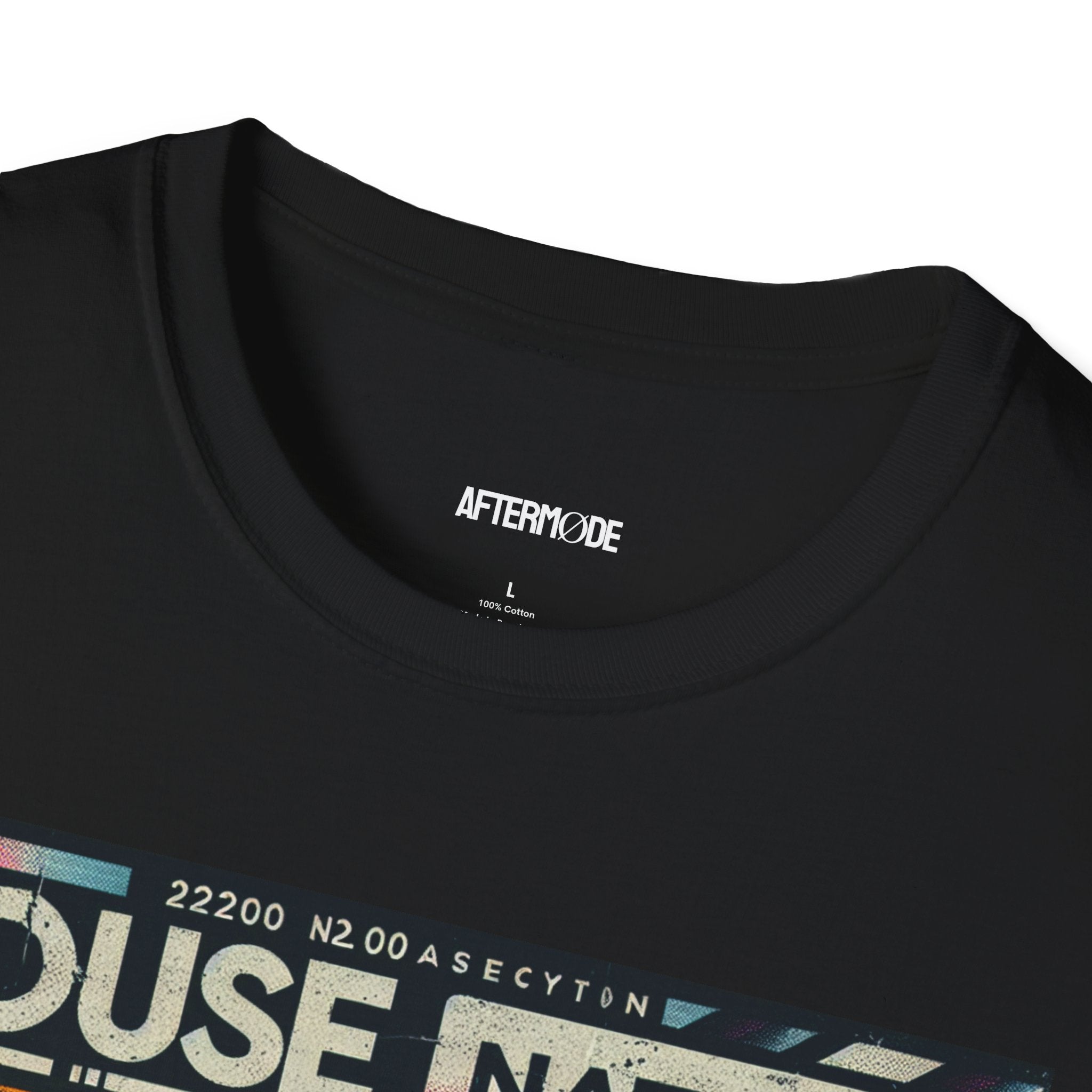 Retro Music Vibe T-Shirt, I House Nation Graphic Tee, Unisex Softstyle Shirt for Music Lovers, Festival Wear, Vintage Style Unisex Tee