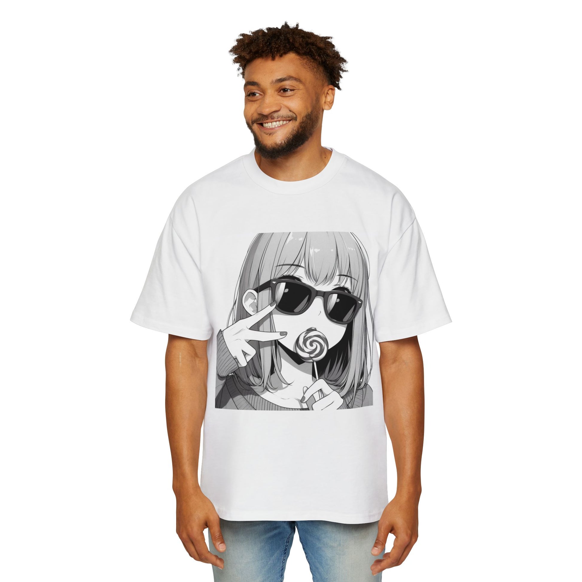 Chic Graphic Oversized Tee | Trendy Streetwear | Anime-inspired Gift | Cool Summer Top | Casual Unisex Fashion | Best Quality