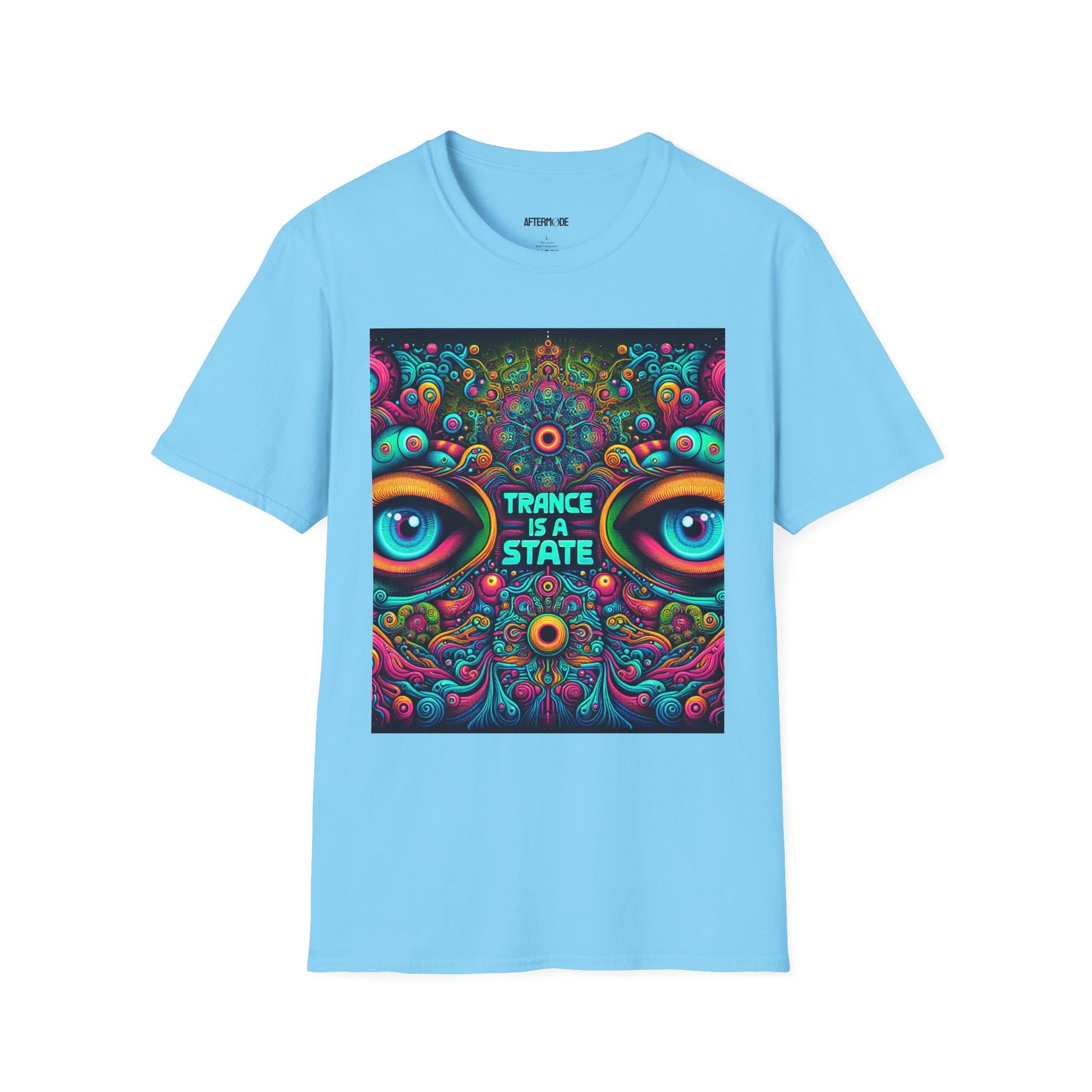 Trance Is A State T-Shirt | Psychedelic Unisex Tee, Festival Wear, Music Lover Gift, Art-Inspired Shirt, Unique Graphic Tee