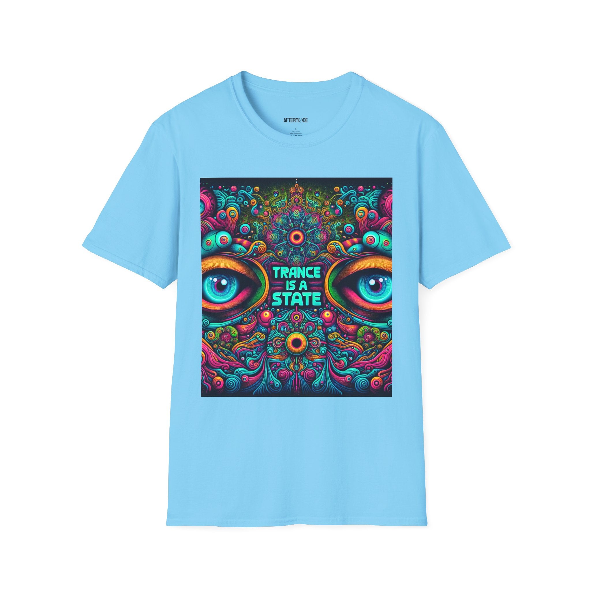 Trance Is A State T-Shirt | Psychedelic Unisex Tee, Festival Wear, Music Lover Gift, Art-Inspired Shirt, Unique Graphic Tee