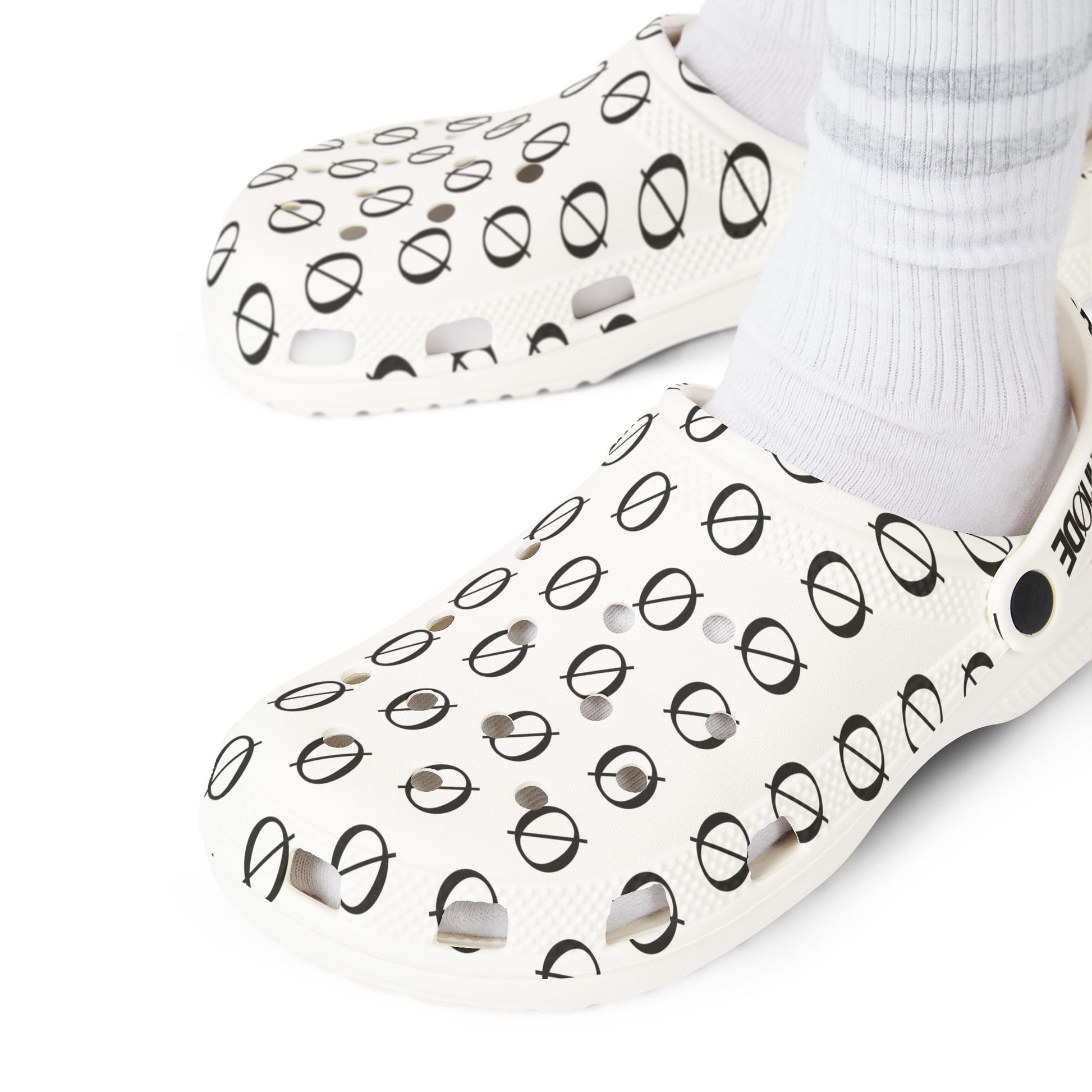 Aftermode Peace Sign EVA Foam Rubber Shoes, Comfortable Clogs, Trendy Footwear, Casual Slip-Ons, Summer Essentials, Festival Shoes