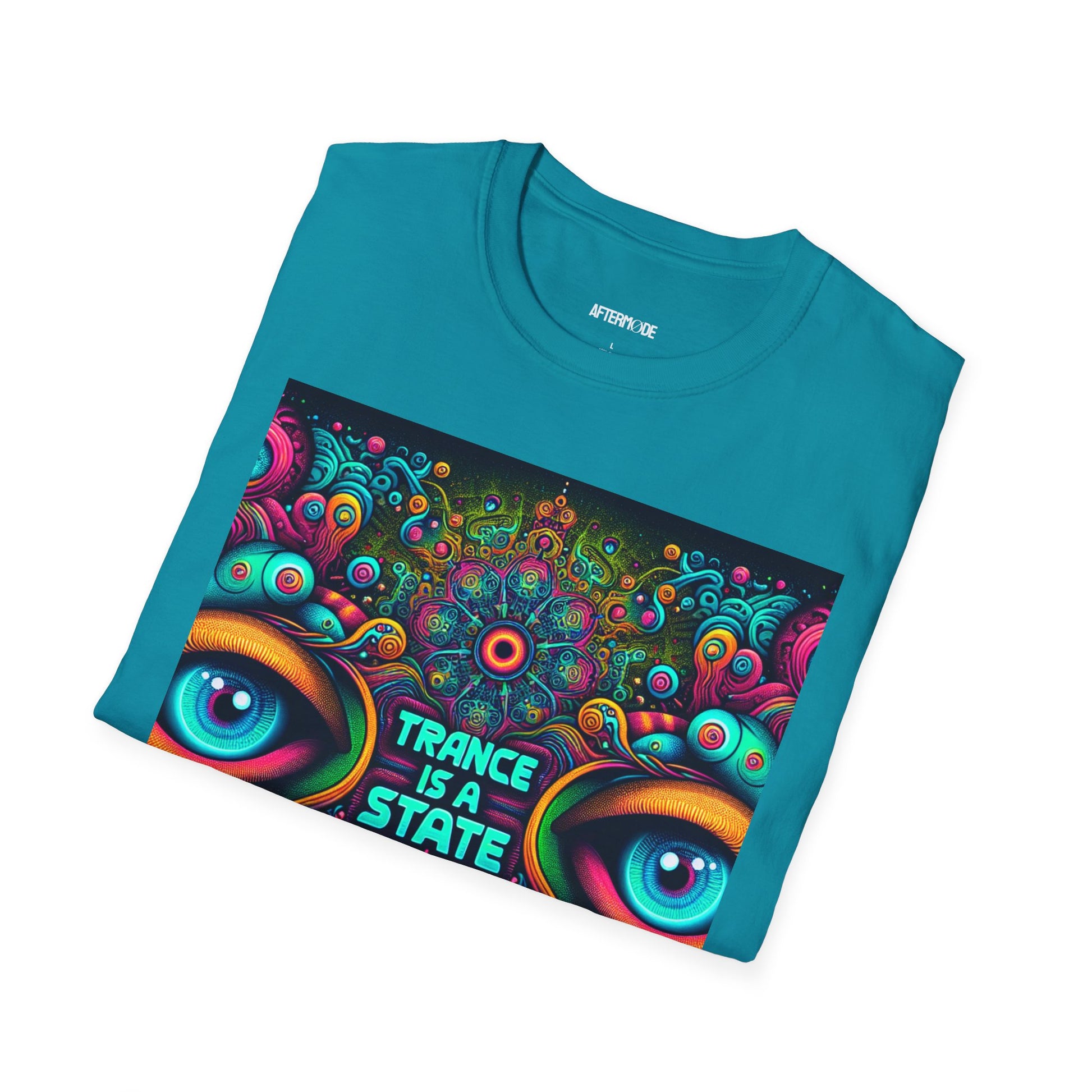Trance Is A State T-Shirt | Psychedelic Unisex Tee, Festival Wear, Music Lover Gift, Art-Inspired Shirt, Unique Graphic Tee
