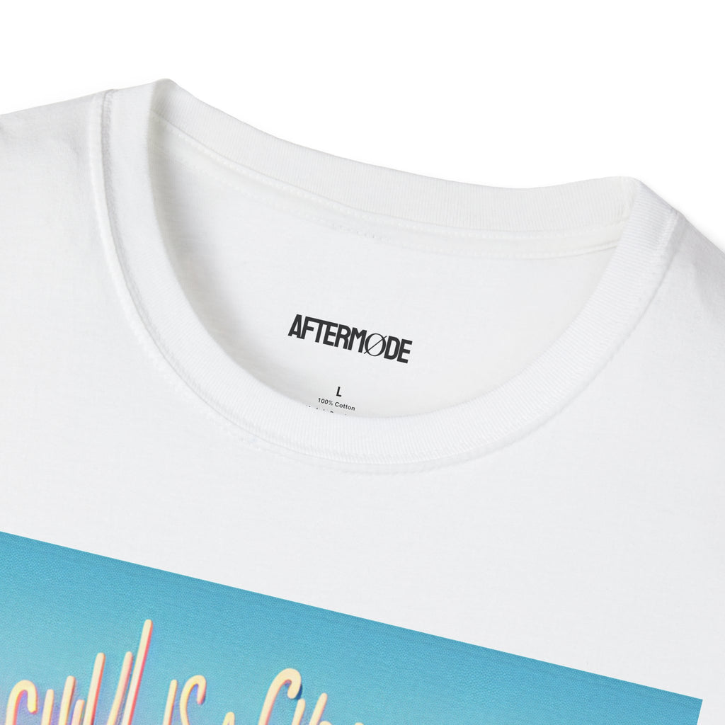 Chill Vibes T-Shirt, Unisex Softstyle Tee for Relaxed Days, Beachwear, Summer Casual, Gift for Ocean Lovers, Summer Adventure Shirt