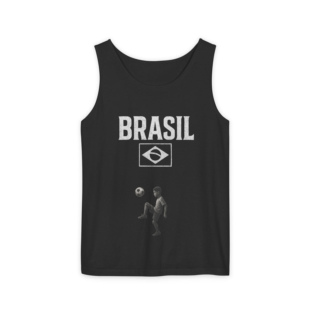 Brasil Graphic Tank Top for Travel Lovers, Unisex Summer Shirt, Stylish Gym Wear, Vacation Outfit, Festival Clothing
