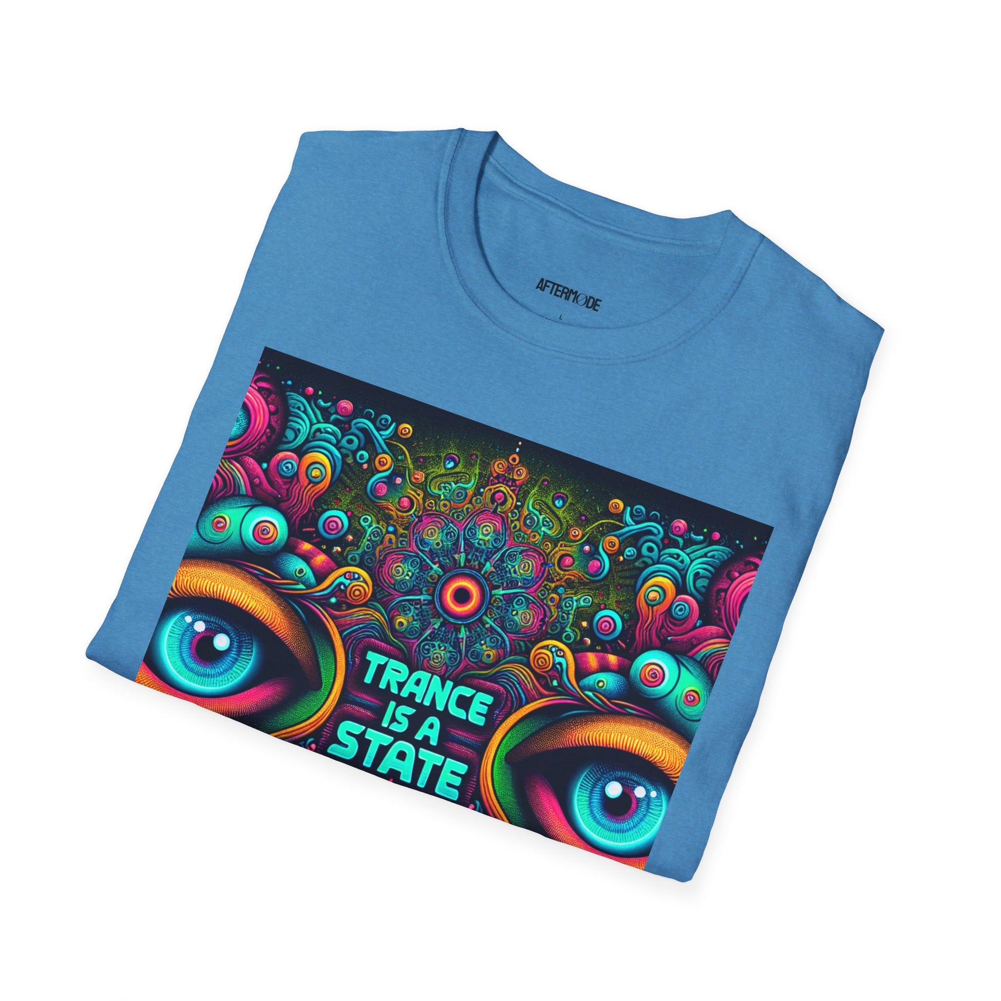 Trance Is A State T-Shirt | Psychedelic Unisex Tee, Festival Wear, Music Lover Gift, Art-Inspired Shirt, Unique Graphic Tee