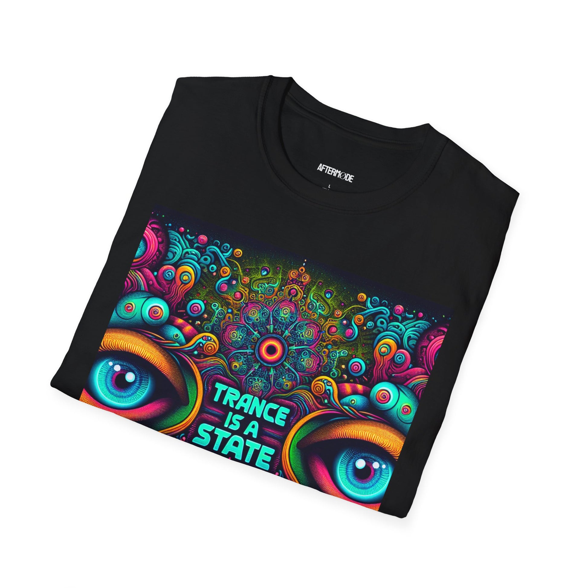 Trance Is A State T-Shirt | Psychedelic Unisex Tee, Festival Wear, Music Lover Gift, Art-Inspired Shirt, Unique Graphic Tee