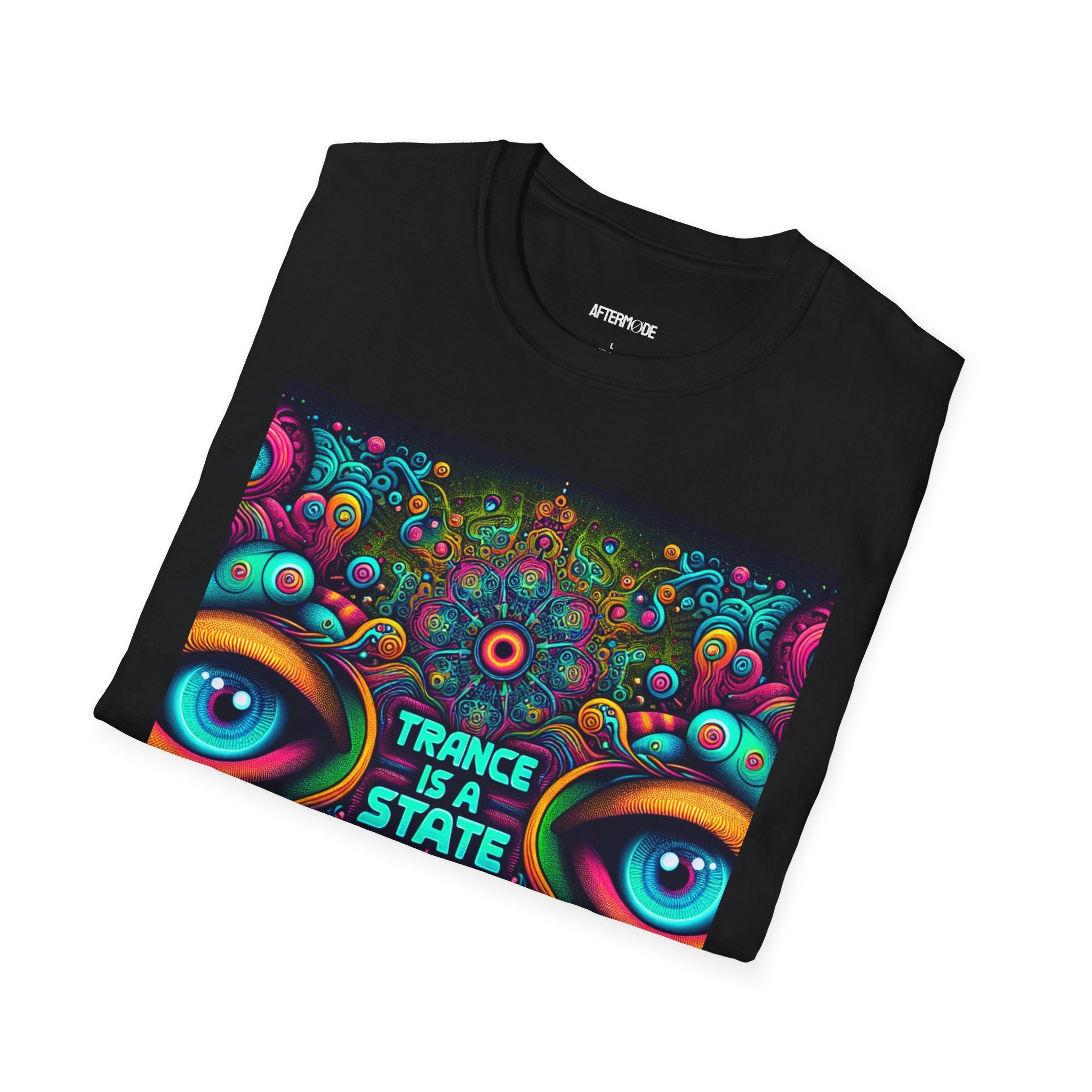 Trance Is A State T-Shirt | Psychedelic Unisex Tee, Festival Wear, Music Lover Gift, Art-Inspired Shirt, Unique Graphic Tee