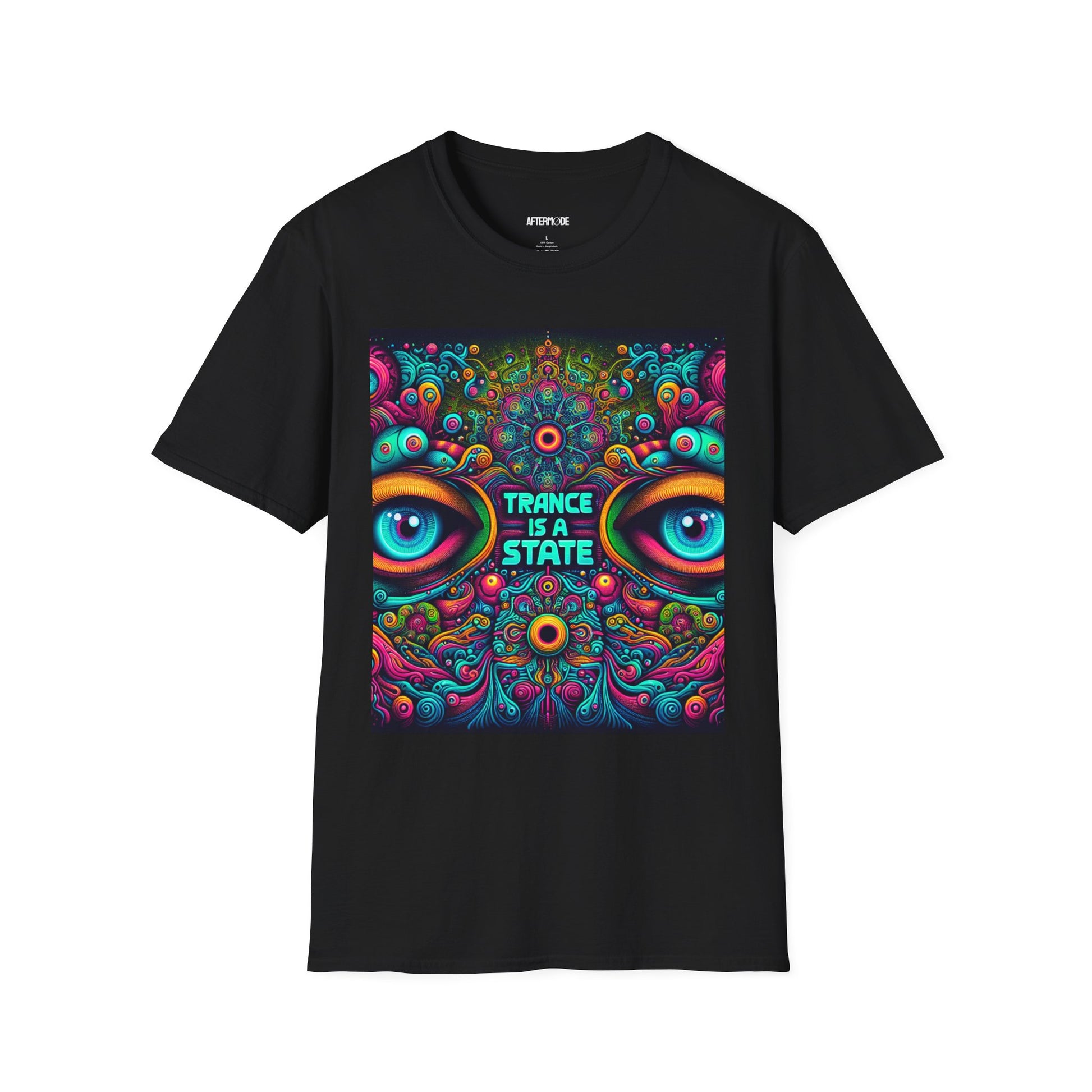 Trance Is A State T-Shirt | Psychedelic Unisex Tee, Festival Wear, Music Lover Gift, Art-Inspired Shirt, Unique Graphic Tee