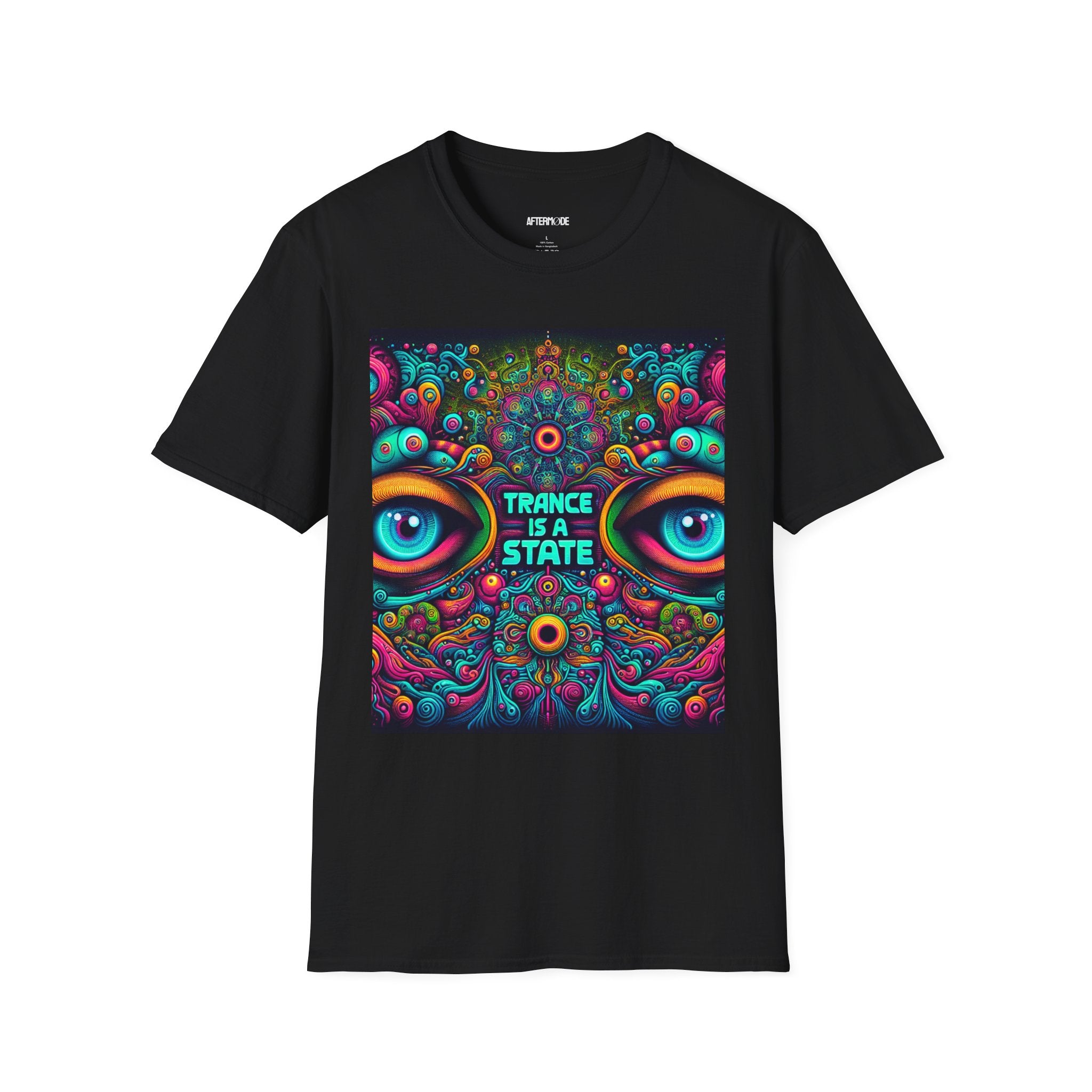 Trance Is A State T-Shirt | Psychedelic Unisex Tee, Festival Wear, Music Lover Gift, Art-Inspired Shirt, Unique Graphic Tee