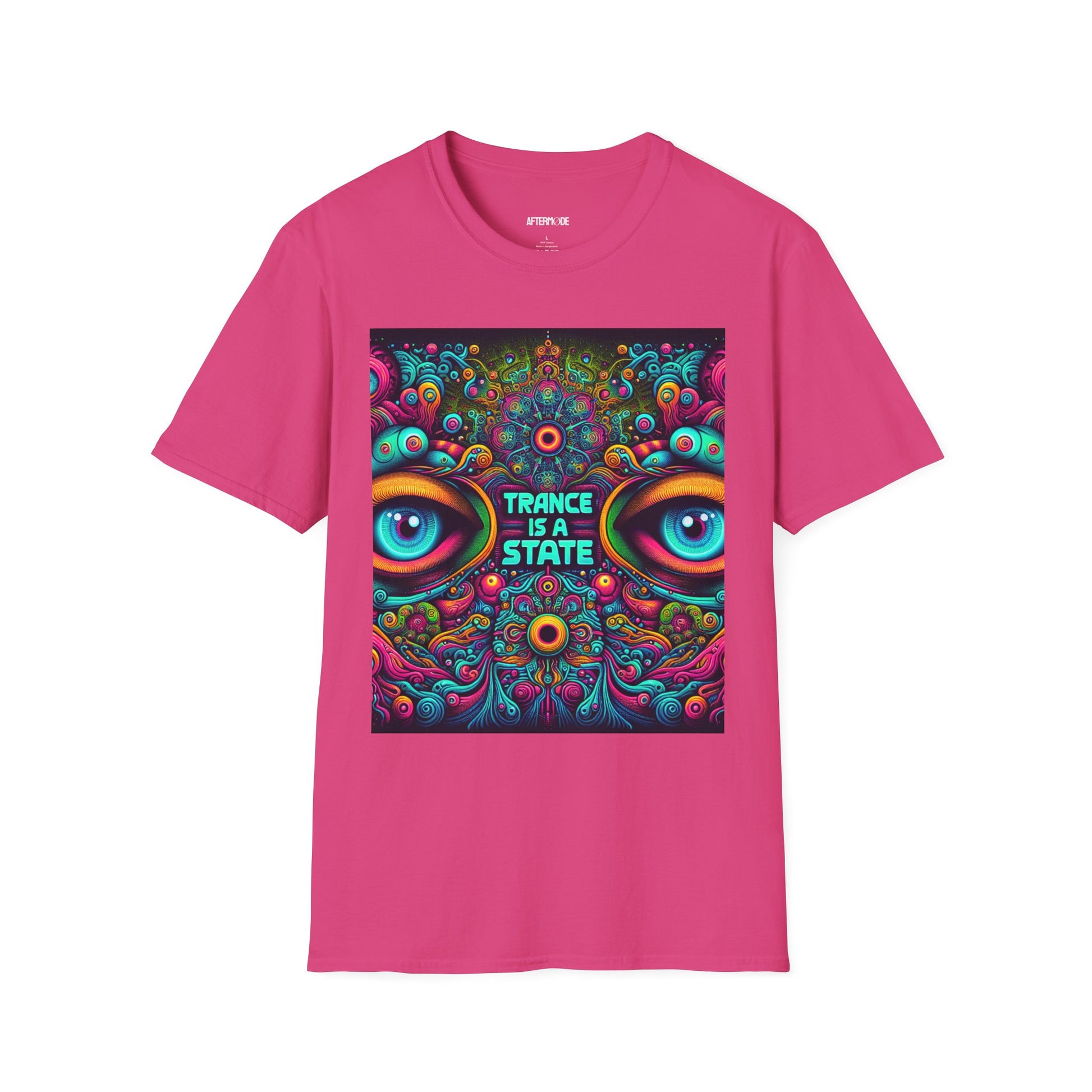 Trance Is A State T-Shirt | Psychedelic Unisex Tee, Festival Wear, Music Lover Gift, Art-Inspired Shirt, Unique Graphic Tee