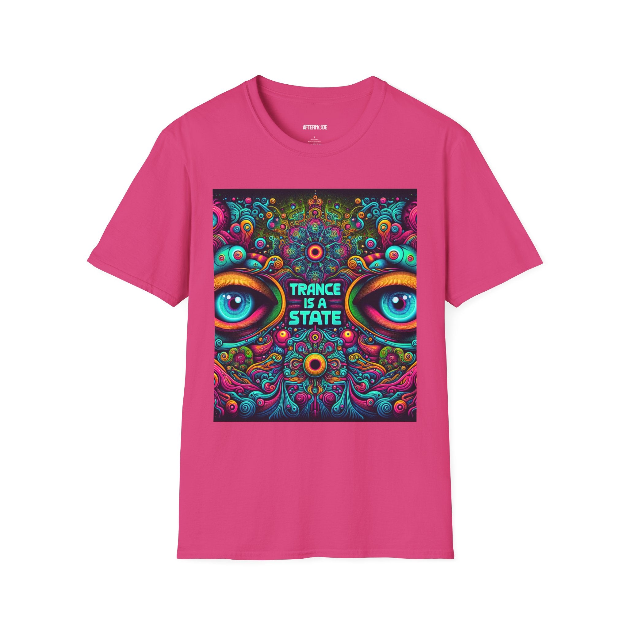 Trance Is A State T-Shirt | Psychedelic Unisex Tee, Festival Wear, Music Lover Gift, Art-Inspired Shirt, Unique Graphic Tee
