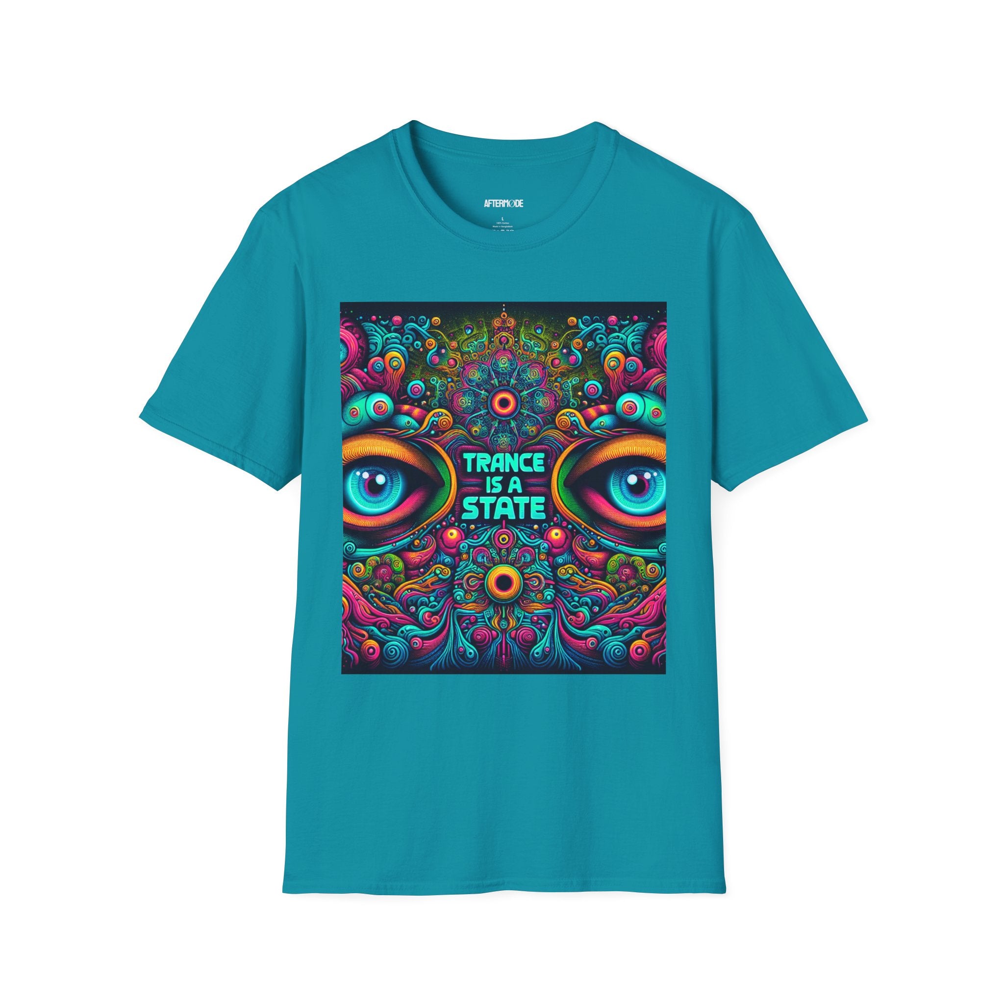 Trance Is A State T-Shirt | Psychedelic Unisex Tee, Festival Wear, Music Lover Gift, Art-Inspired Shirt, Unique Graphic Tee
