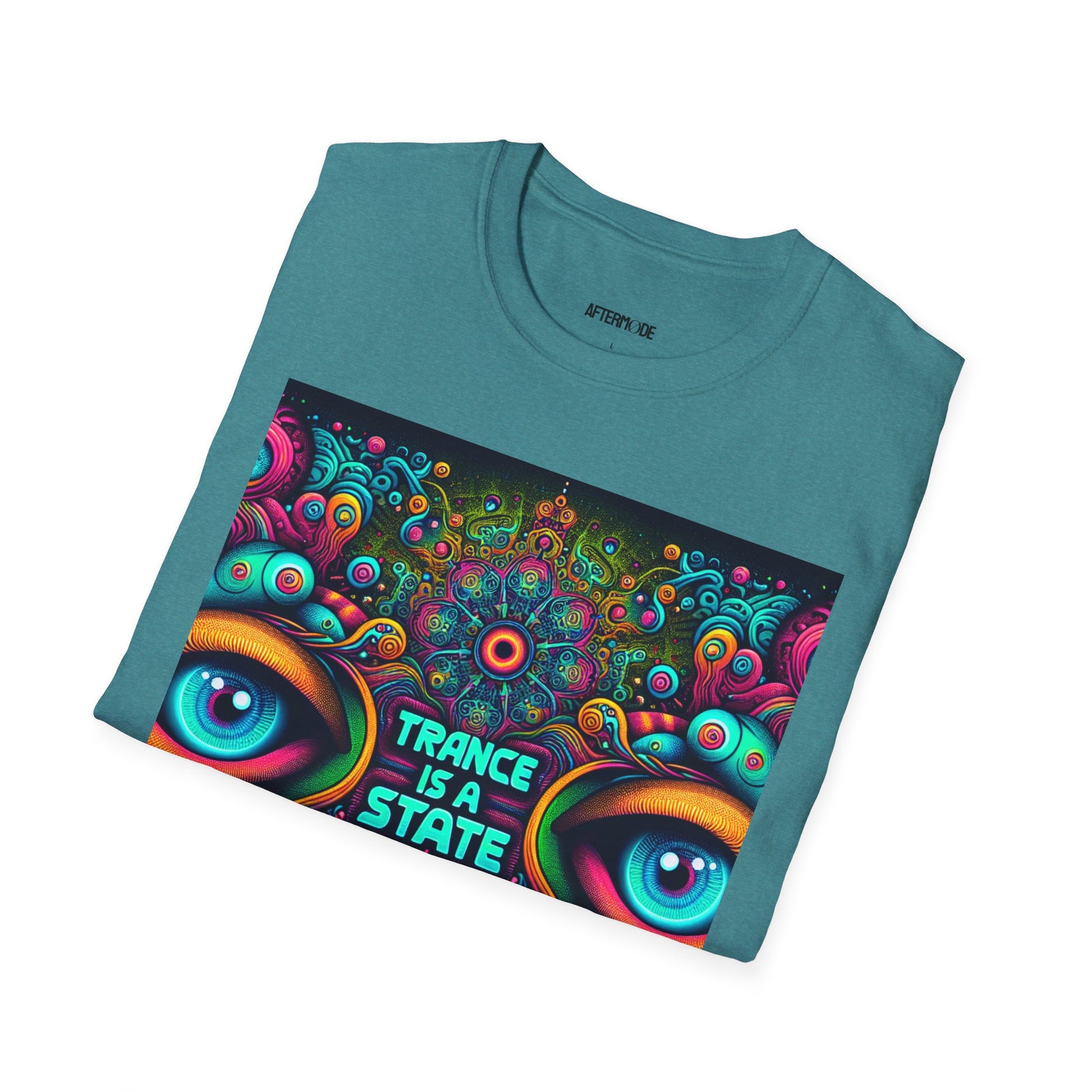 Trance Is A State T-Shirt | Psychedelic Unisex Tee, Festival Wear, Music Lover Gift, Art-Inspired Shirt, Unique Graphic Tee