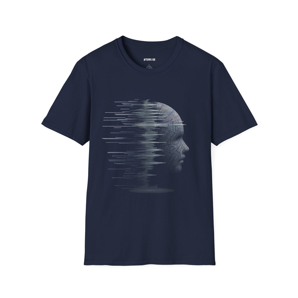 Artistic Unisex T-Shirt with Abstract Head Design, Casual Wear, Gift for Art Lovers, Unique Fashion, Trendy Graphic Tee