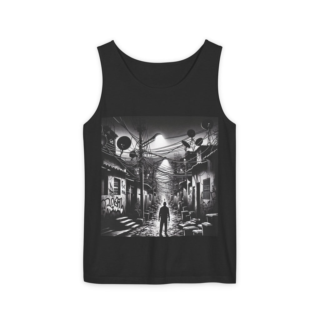 Urban Graffiti from Rio Tank Top, Unisex Tank, Street Art Apparel, Graphic Tank for Men and Women, Summer Fashion & Gift Idea
