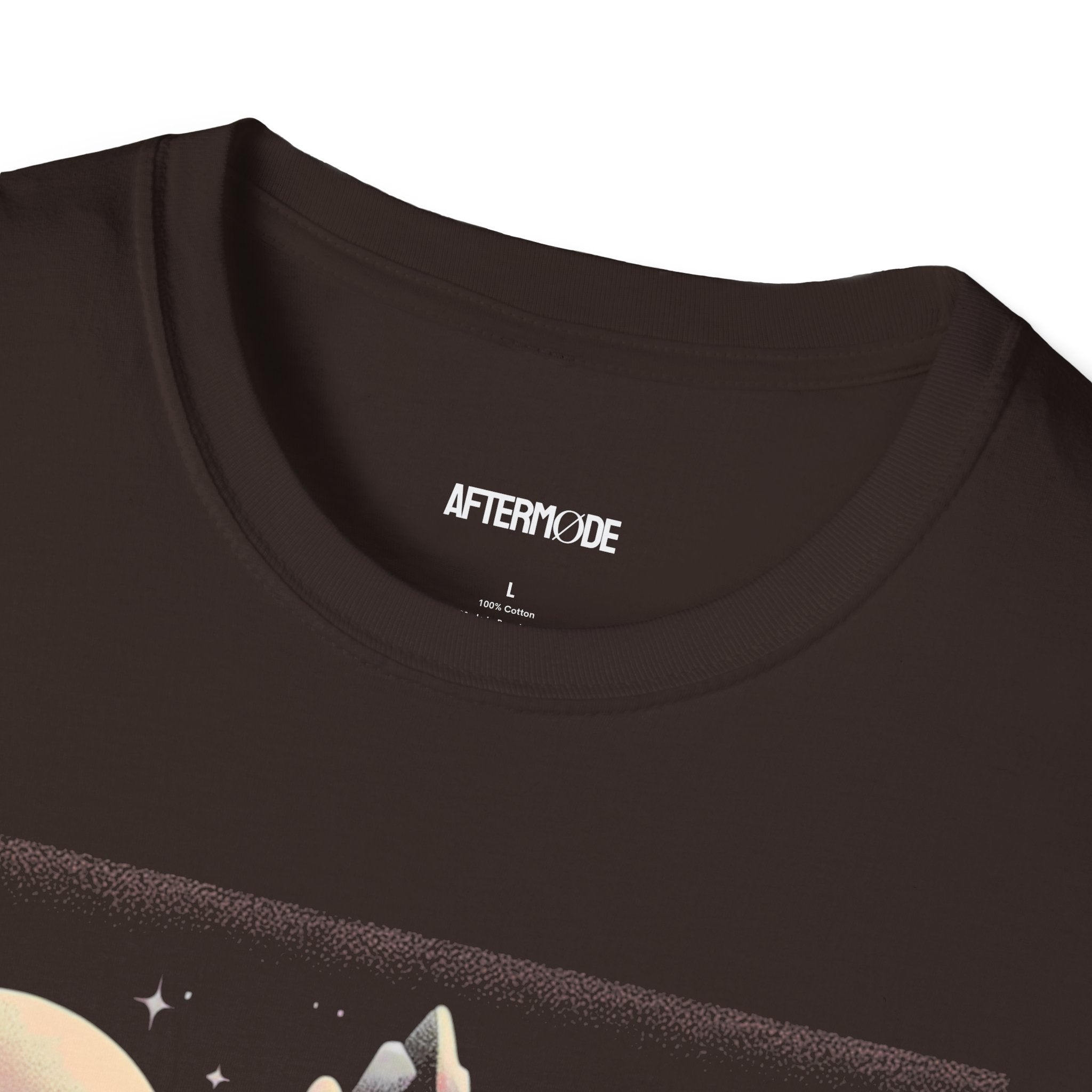 Cosmic Dreamscape Unisex Softstyle T-Shirt, Space Art Tee, Graphic Tee, Gift for Astronomers, Trendy Casual Wear